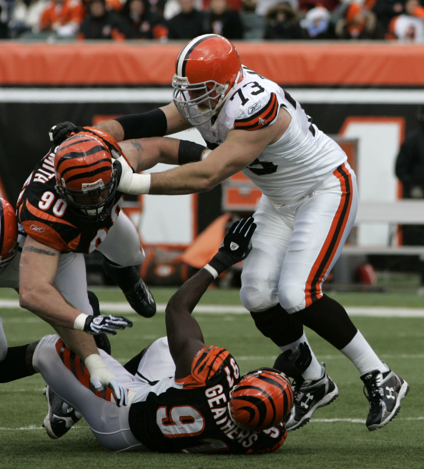 Joe Thomas; Justin Smith; Robert Geathers
